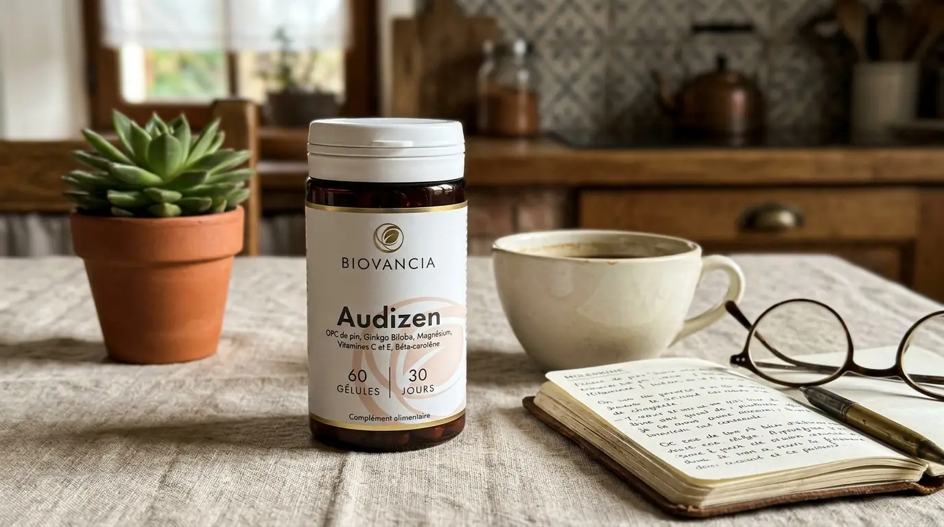 Audizen Biovancia, photo de mon test au petit-déjeuner
