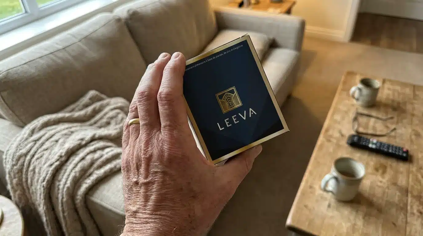Leeva avis : photo UGC de Leeva tenue par Jean-Pierre, mari de Claire, apres 60 jours de cure