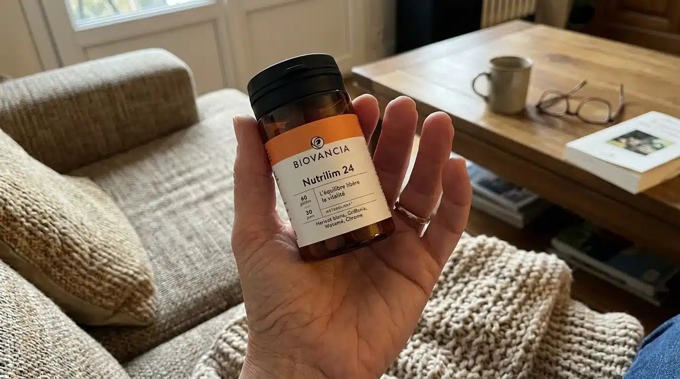 Photo UGC de Nutrilim 24 Biovancia tenue par Claire dans son salon, test après 60 jours