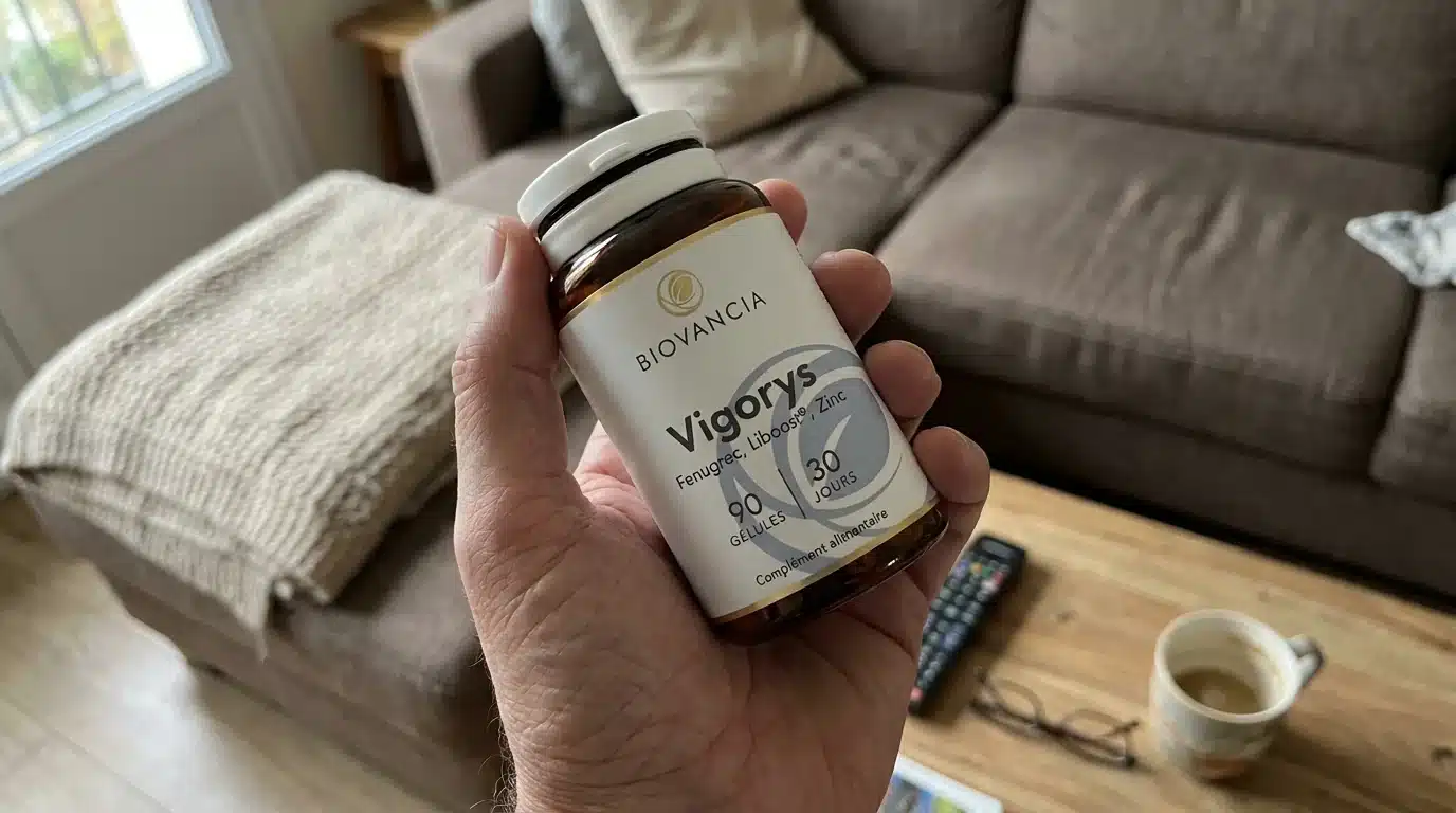 Photo UGC de Vigorys Biovancia tenue par Jean-Pierre, mari de Claire, après 60 jours de cure